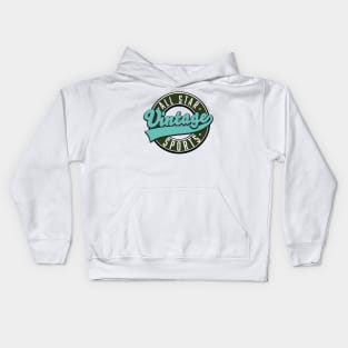 All star vintage sports logo Kids Hoodie